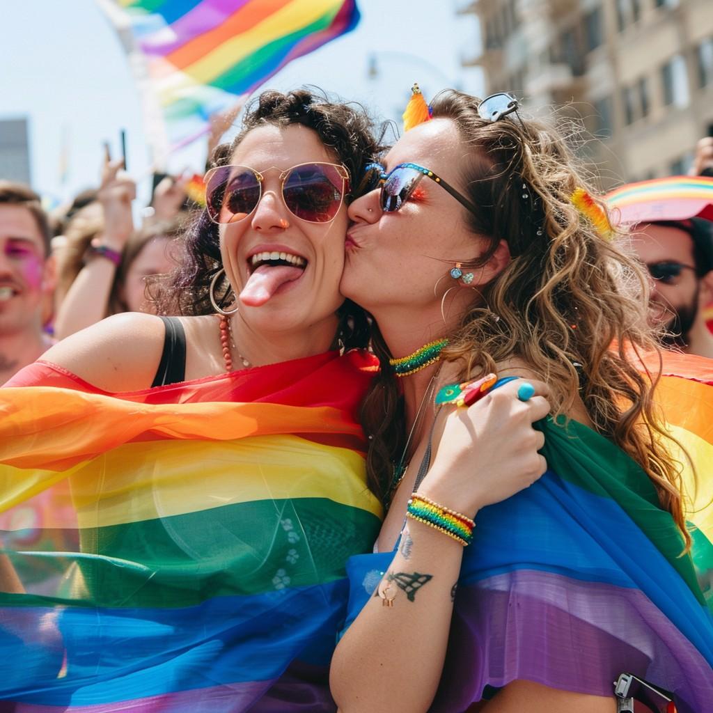 LGBTQIA+ personen die de regels van traditionele social media, zoals Facebook en X/Twitter, doorbreken. Symboliseert de vrijheid van meningsuiting op Pridehives.